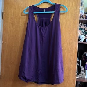 Purple razor back tank top size 1 Maurices